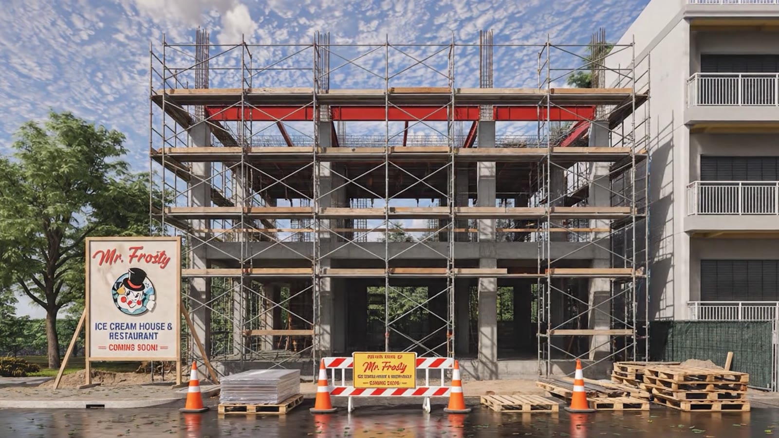 Junior Builds under construction